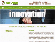 Tablet Screenshot of novigo-consulting.com